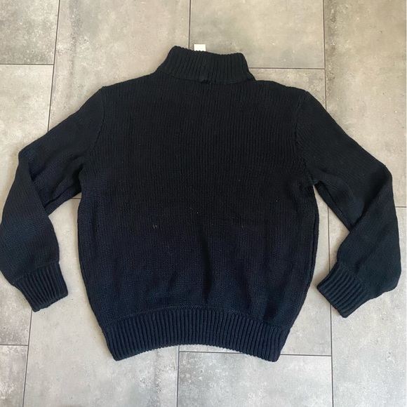 NEW Aerie Oh-Snow-Soft Mock Neck black knit size XS - Picture 2 of 6